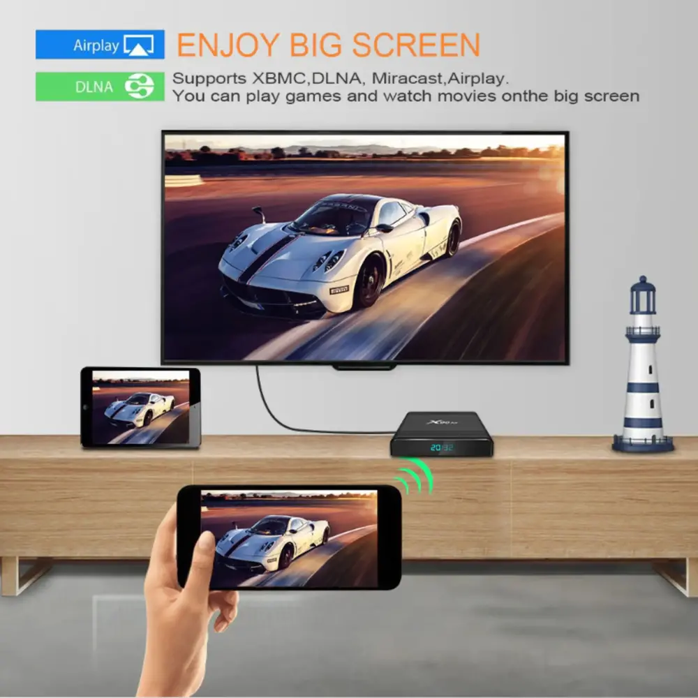 TV Box Android X96 Air me HDMI dhe WiFi - Figura 6