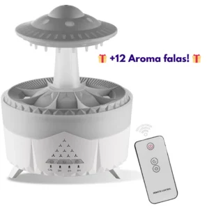 Drop Mist AromaGlow – Aromatizues dhe Lagështues Ajri me LED dhe USB