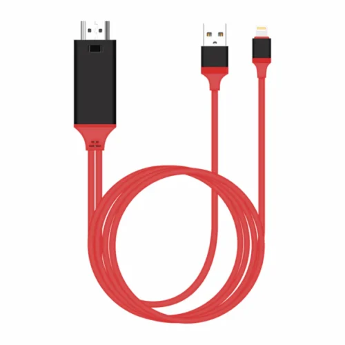 Earldom W5 ScreenLink – Kabllo Lightning në HDMI për iPhone dhe iPad
