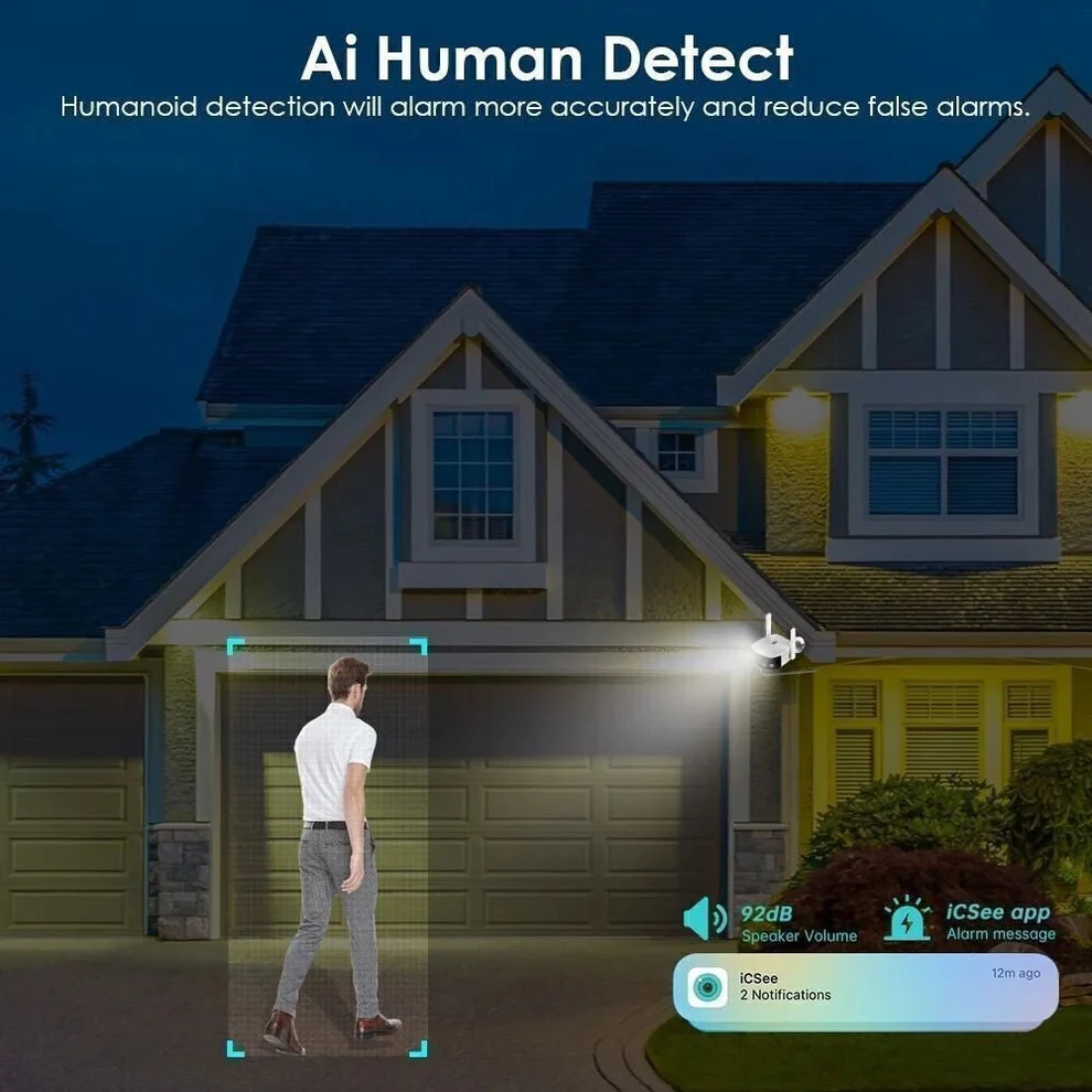 2K Panoramic WiFi Camera - Figura 3