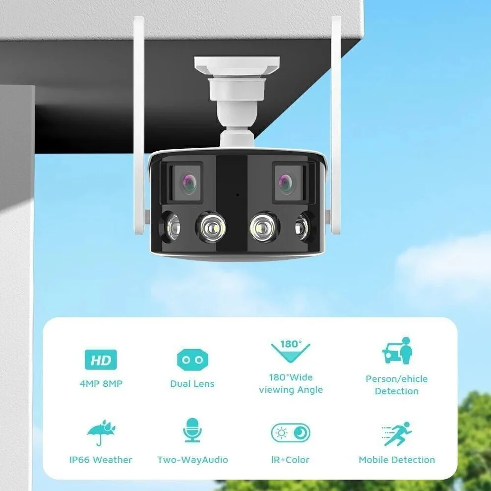 2K Panoramic WiFi Camera - Figura 2