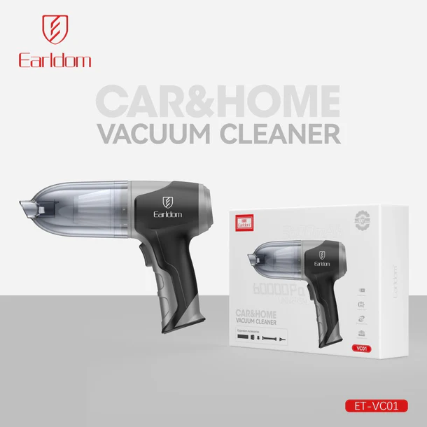 Earldom VC01 CarClean Pro – Fshesë Portative 6000Pa për Veturë dhe Hapësira të Vogla - Figura 7