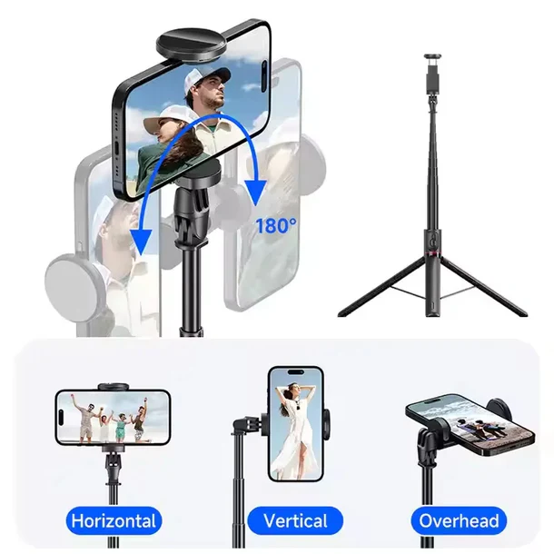 Selfie stick tripod TT01 me hapje automatike, 177 cm - Figura 8
