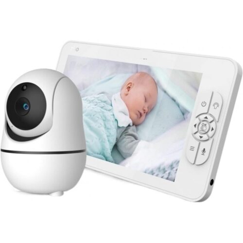 Monitorues për Bebe SM70PTZ me Ekran 7” dhe Kamerë 1080p