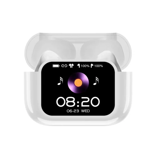 Kufje Wireless E11 Bluetooth 5.4 me ANC + ENC dhe Ekran me Ngjyra