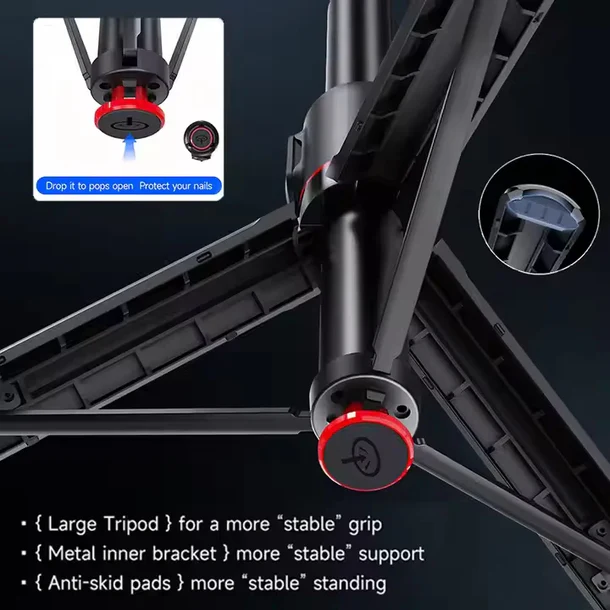 Selfie stick tripod TT01 me hapje automatike, 177 cm - Figura 6