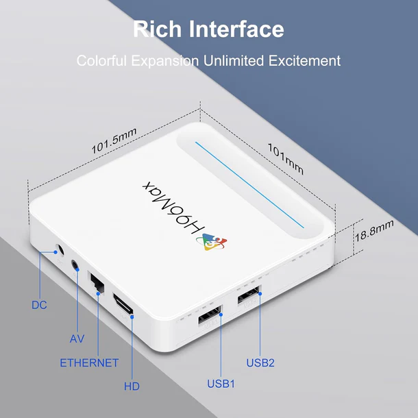 Android Box H96 Max H618+ - Figura 4