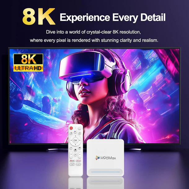 Android Box H96 Max H618+ - Figura 6