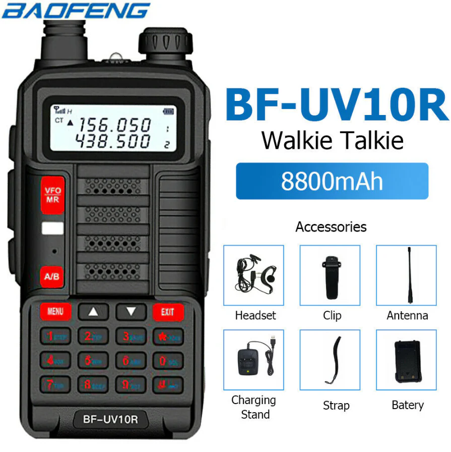 Radiokomunikues Baofeng UV-10R VHF/UHF - Figura 4