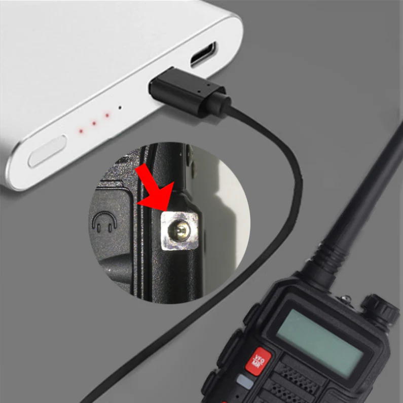 Radiokomunikues Baofeng UV-10R VHF/UHF - Figura 2