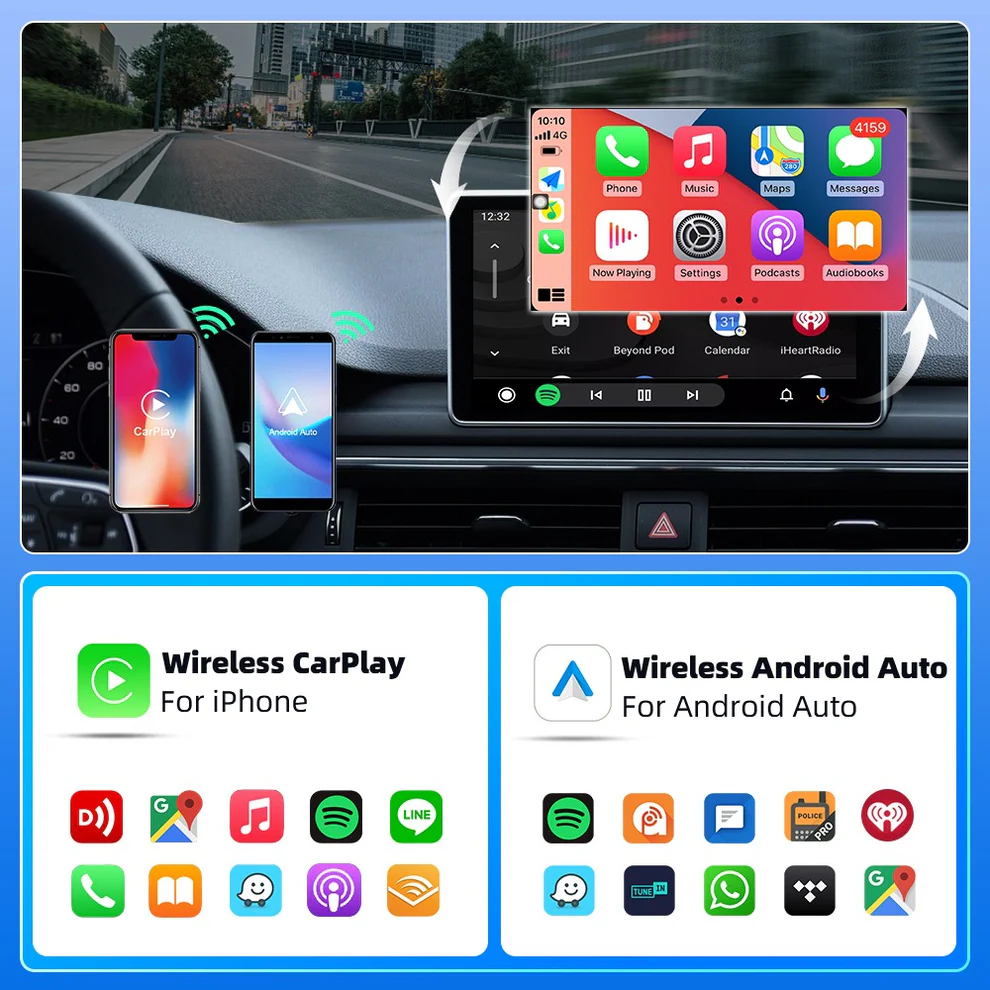 Car Play- Wireless CarPlay-d18s - Figura 4