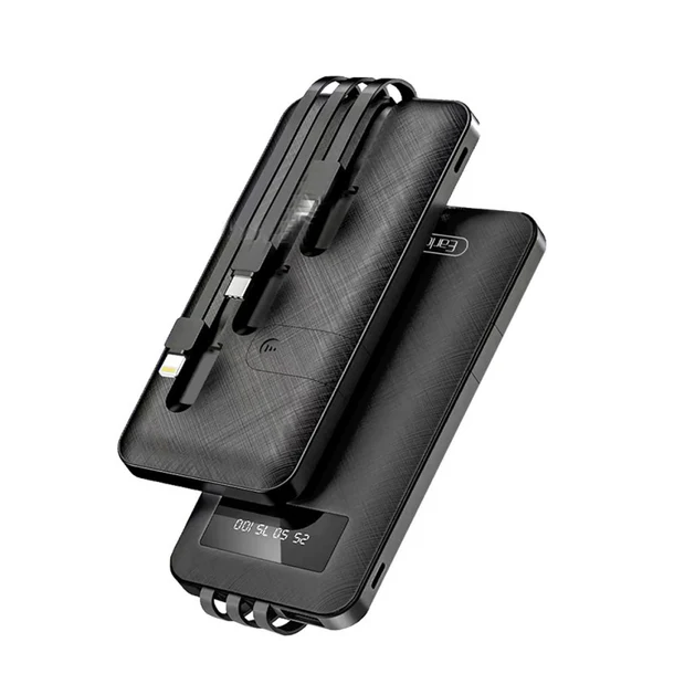 Powerbank 10,000mAh 3 në 1 Earldom PB41