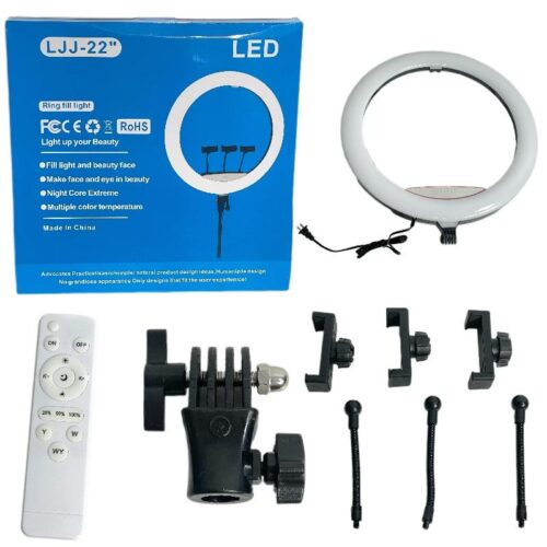 Dritë Ring Light LJJ-22 22” me Tripod
