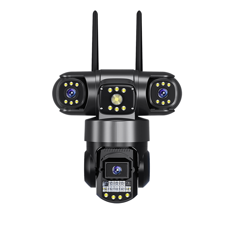 Kamerë WiFi me 3 lente dhe aplikacion V380 Pro - Figura 7