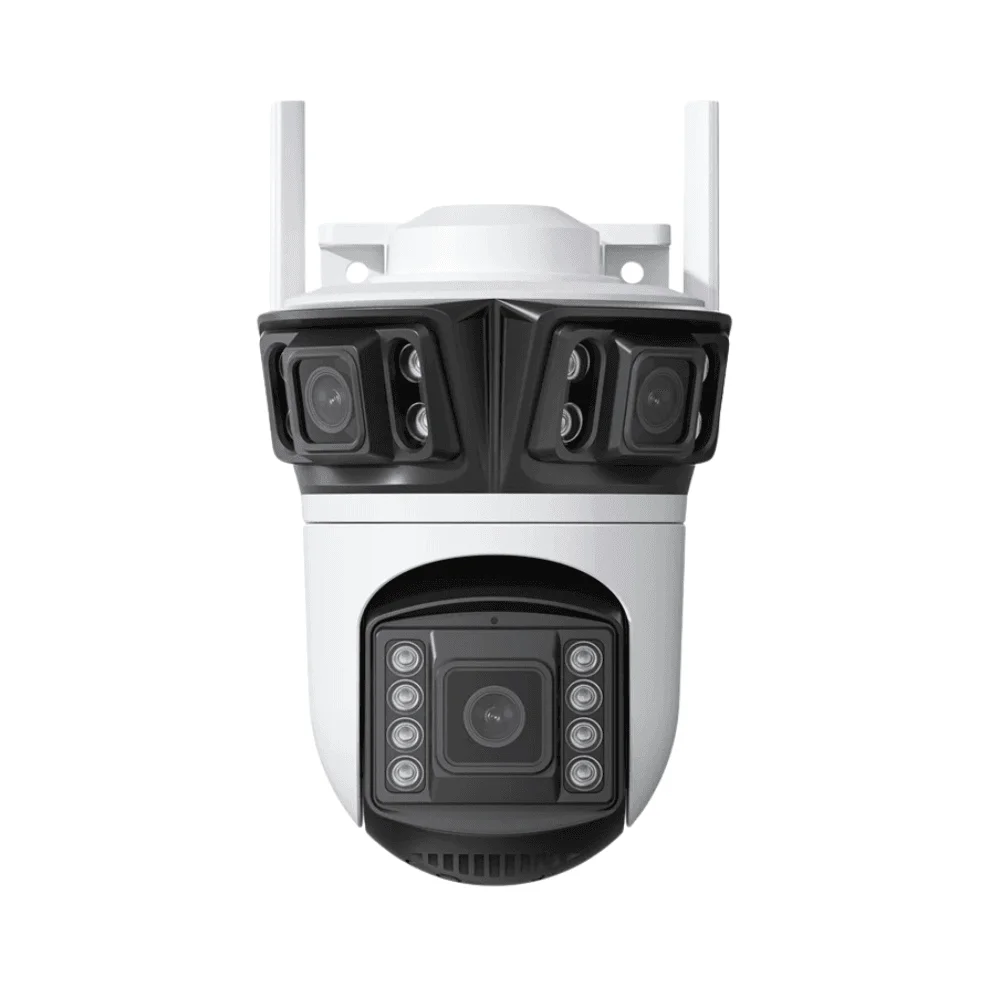 Kamerë ICSEE HD WiFi PTZ me 3 Lente,
