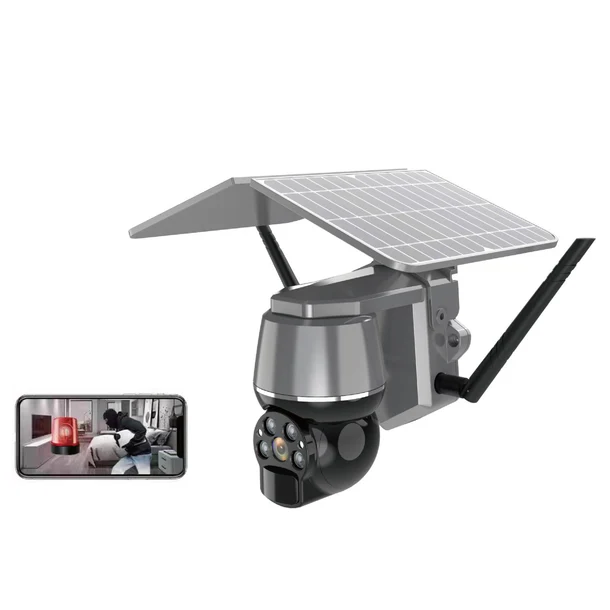 Kamera solare panoramike 360° 2MP, 3G/4G PTZ Q10 - Figura 3