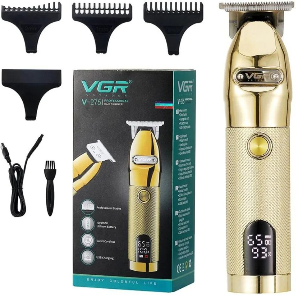 Makinë Qethjeje dhe Trimmer VGR V-275 me Ekran LED - Figura 3