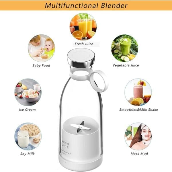 Mini Blender 350ml White - Figura 5