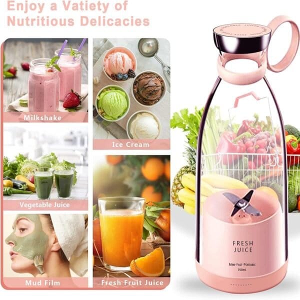 Mini Blender 350ml White - Figura 7