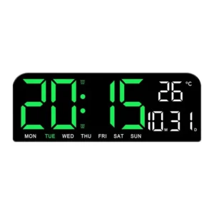 Orë Digjitale LED GH0707 me Ekran të Madh