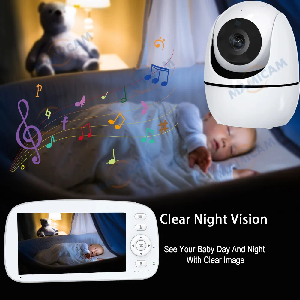 Baby Monitor 5.0 Inch - Figura 5