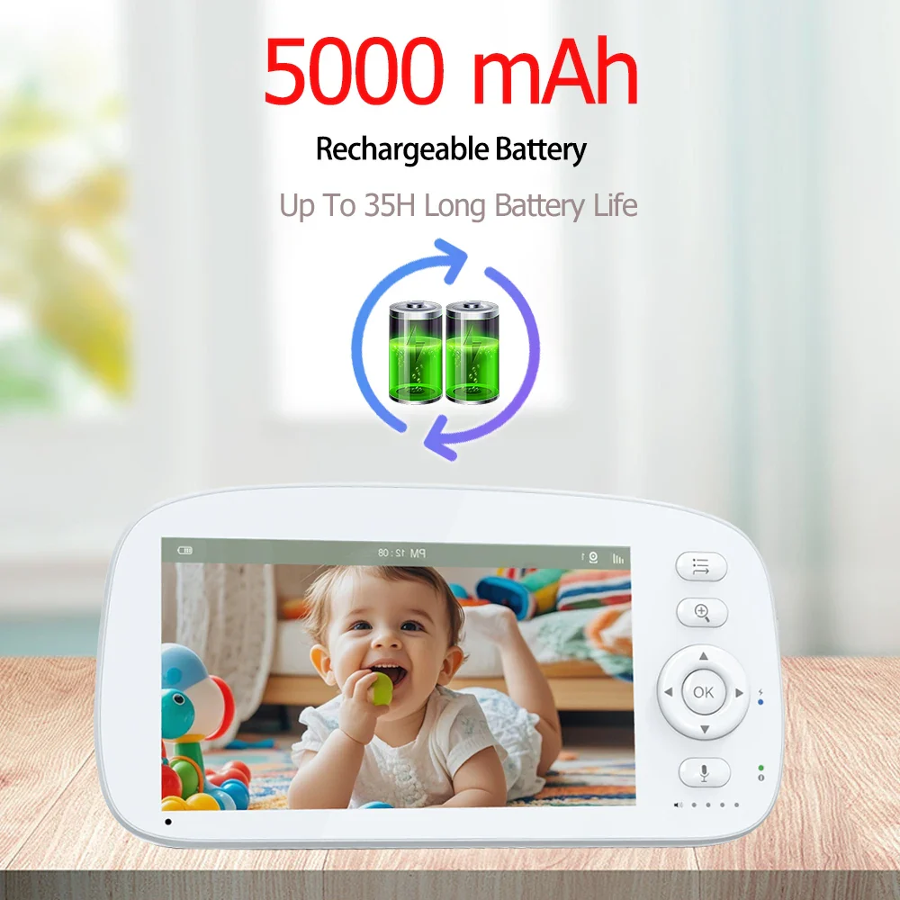 Baby Monitor 5.0 Inch - Figura 3