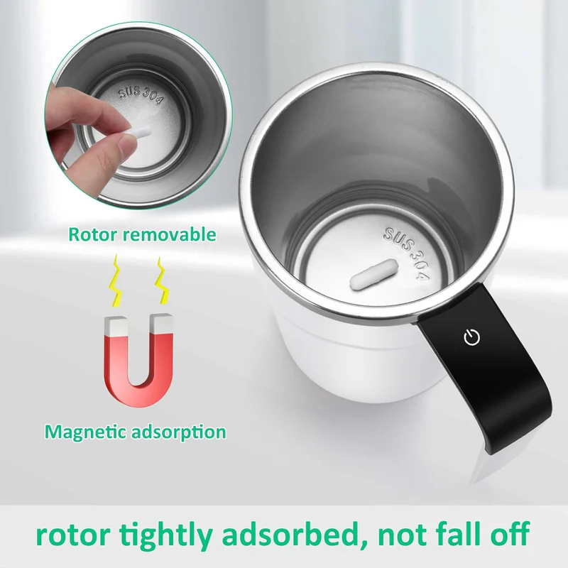 Self Stirring Mug – Gotë Automatike me Përzierje Magnetike - Figura 5