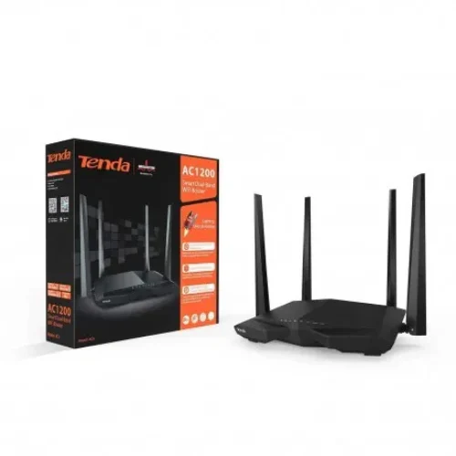 TENDA AC6 V5 – AC1200 Smart Dual-Band WiFi Router | 2.4GHz & 5GHz