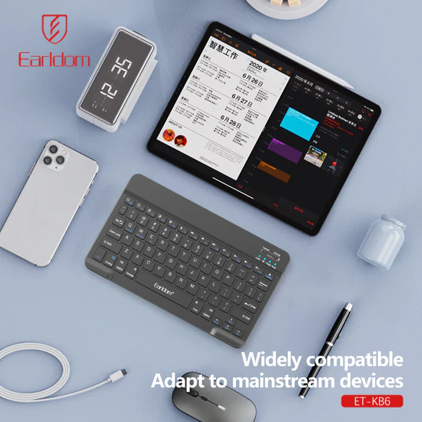 Tastierë Bluetooth Earldom KB6 me 78 taste - Figura 3