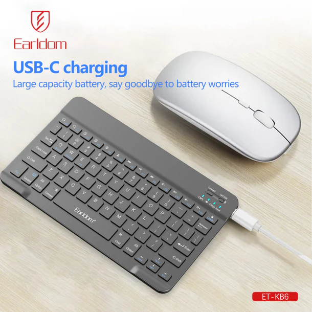 Tastierë Bluetooth Earldom KB6 me 78 taste - Figura 4
