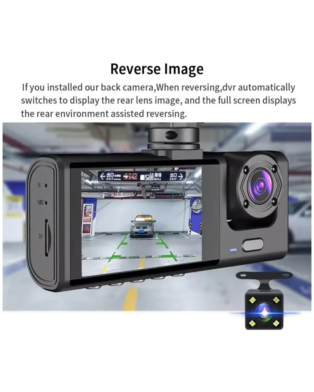 Kamerë Trafiku 1080P për Veture - Figura 6
