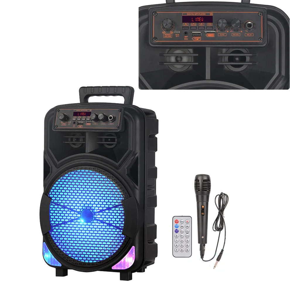 Altoparlant JBR-008 me Bluetooth dhe mikrofon - Figura 3