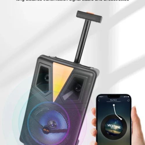 Zmadhues Zëri 8157 Portativ 8” me Bluetooth, Karaoke dhe FM Radio