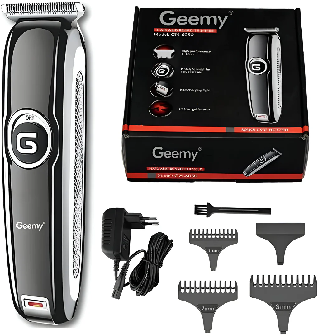 Makinë qethjeje Geemy GM-6050 me teh inox