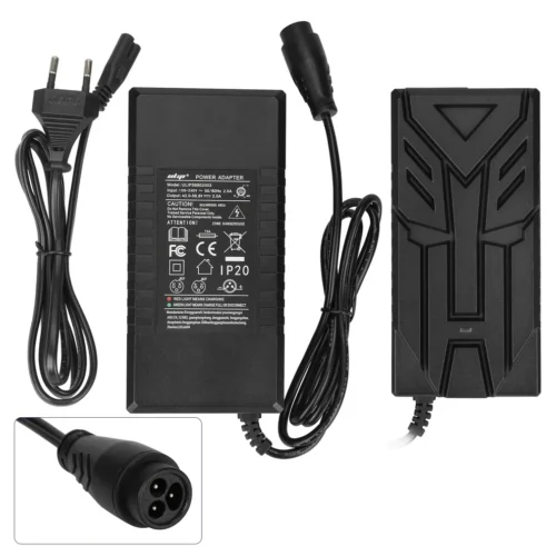Adapter për Trotinet Elektrik- 42V – 58.8V – 2.0A