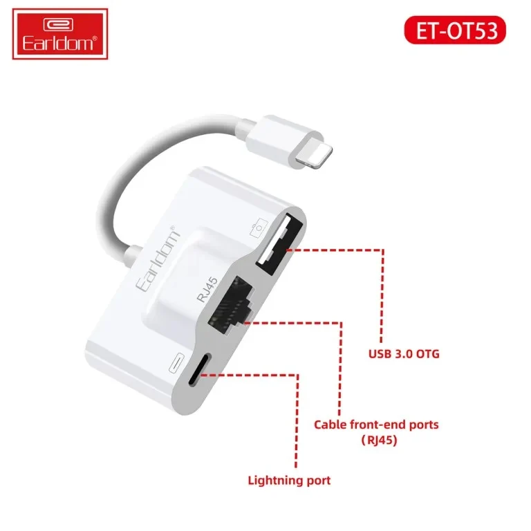 Earldom OT53 Adapter Transferues Multifunksional - Figura 2