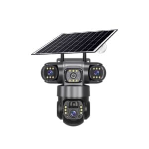 Kamerë Sigurie Solare  3 Lense