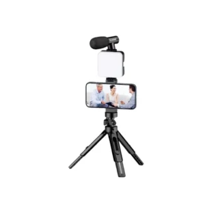 Stabilizues PLOKAMA PK-773 për Smartphone me Mikrofon dhe LED