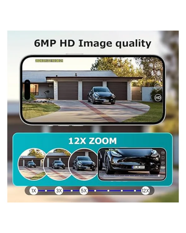 Kamera Solare me WIfi 6MP me zmadhim 12X ZOOM - Figura 2