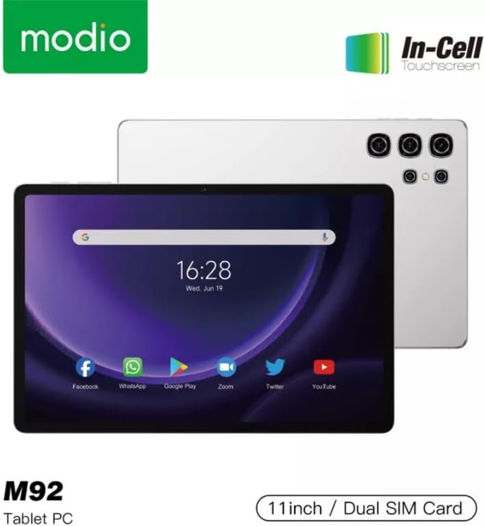 Tablet Modio M92, 16GB RAM / 1TB, Dual-SIM, 11"
