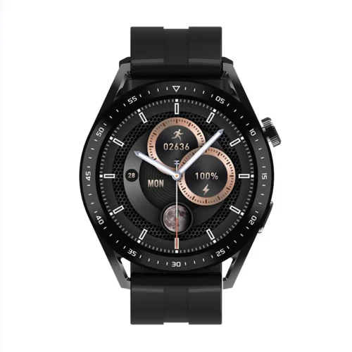 HW28 Smartwatch me Ekran 1.39”, NFC dhe Voice Assistant