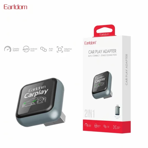 CarPlay Earldom CP07 2-in-1 Wireless për Apple CarPlay dhe Android Auto