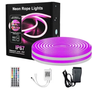Shirit LED Neon RGBIC 5m me Sinkronizim Muzike