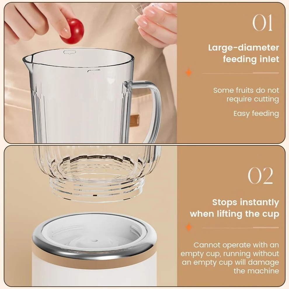 Blender Portativ pa Kabllo 27oz për Smoothie dhe Pije - Figura 4