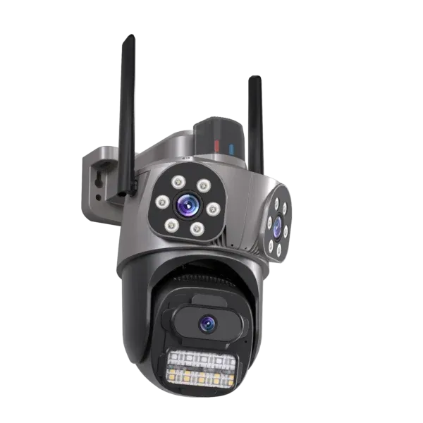 Kamerë sigurie WiFi MS-A35 me 3 lente – iCSee - Figura 3