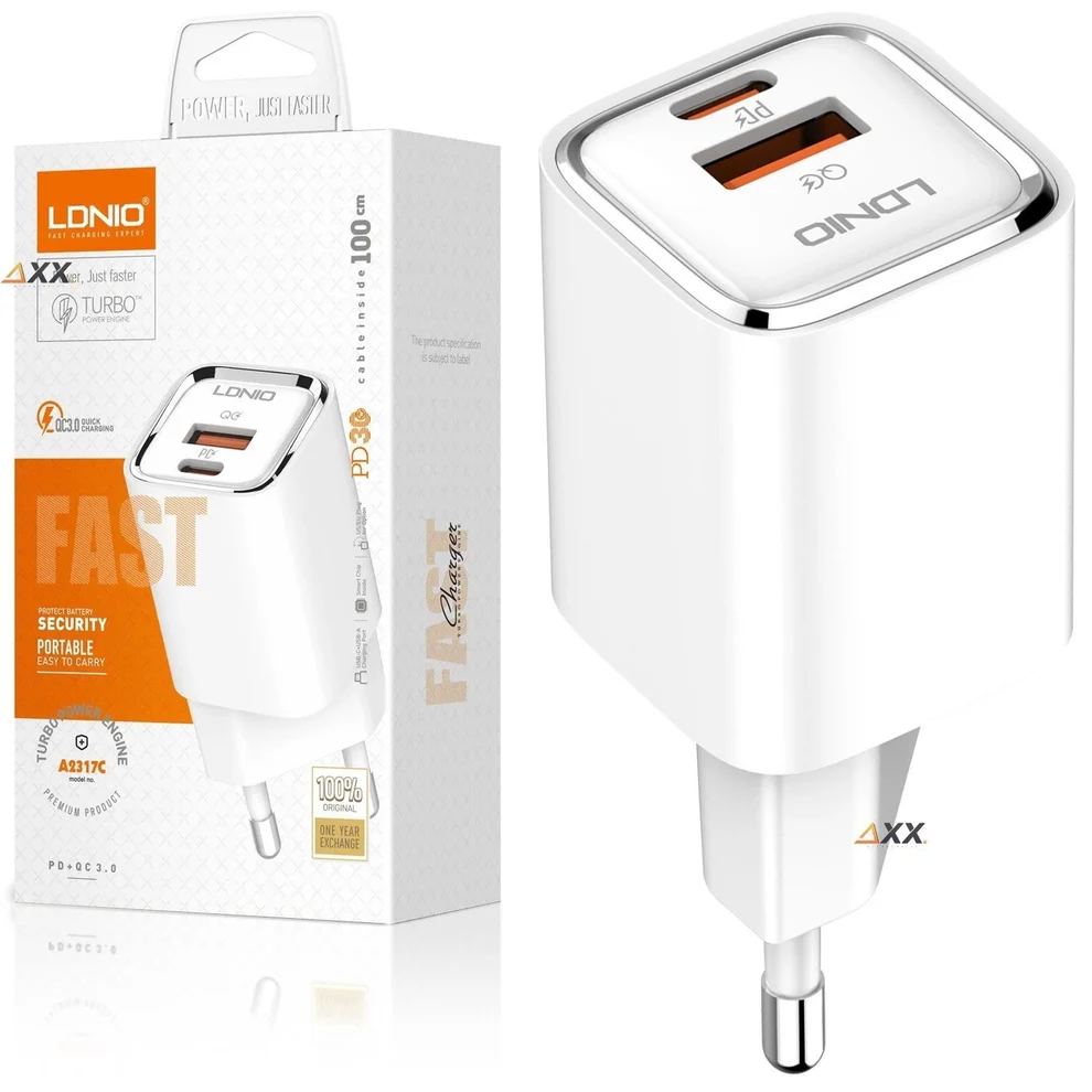 Karikues Kompakt LDNIO A2317C USB për Telefona dhe Pajisje USB