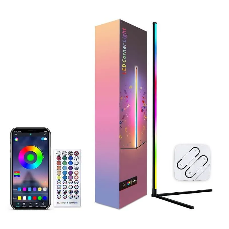 Llambë Inteligjente LED RGBIC WiFi 150cm me Telekomandë